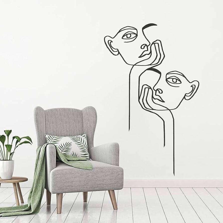Human Face Wall Stickers