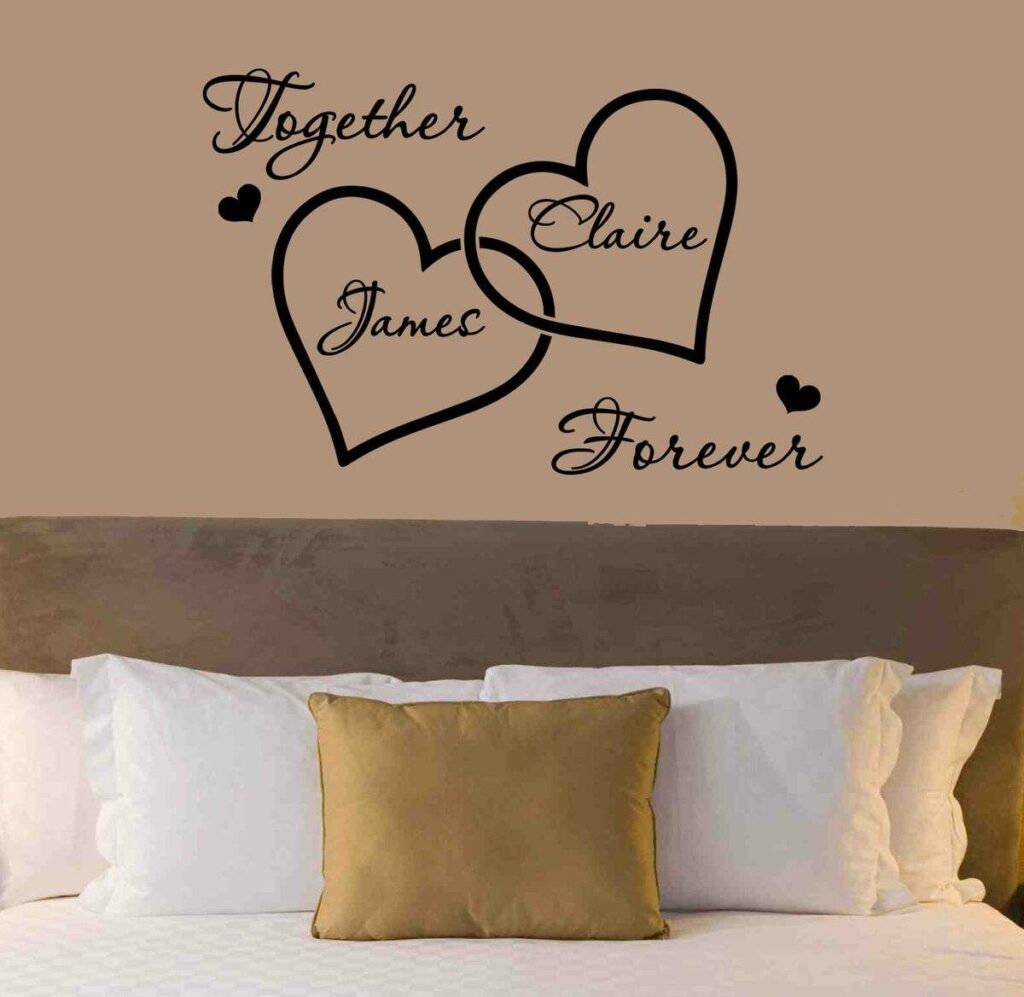 LOVE wall sticker for bedroom