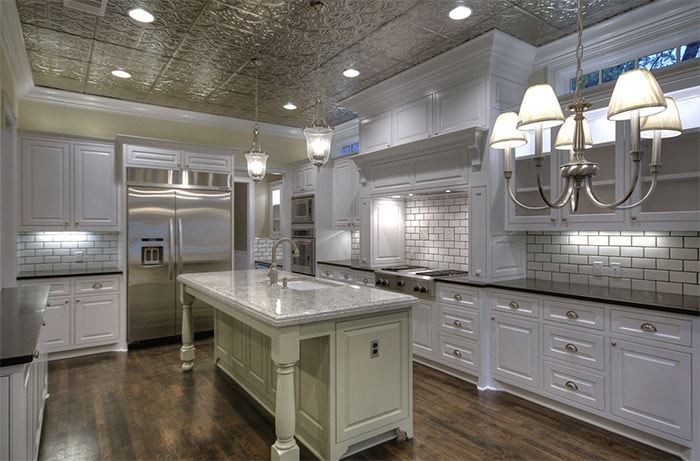 Tile your Kitchen Ceiling: